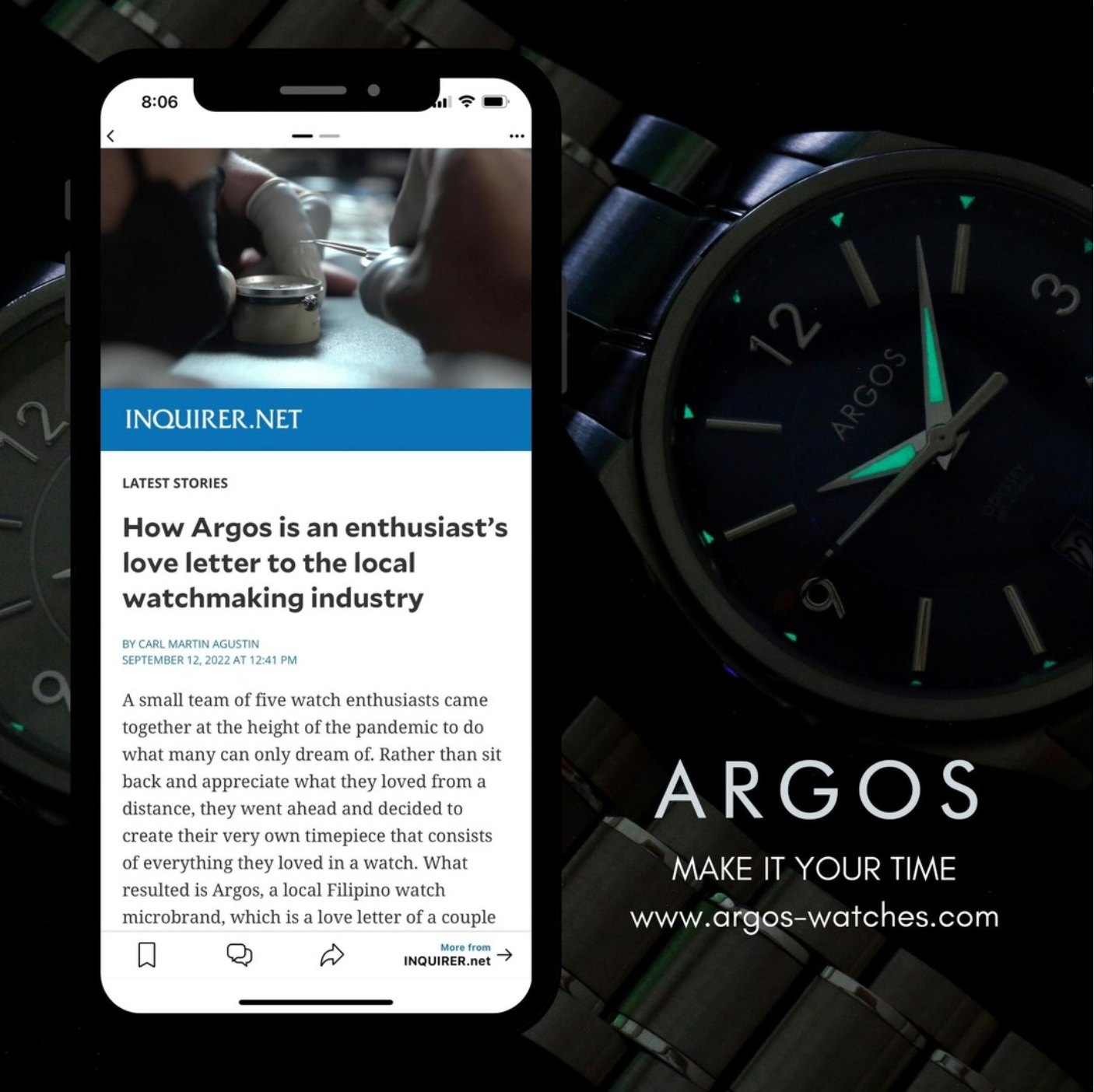 Argos 2025 couple watches
