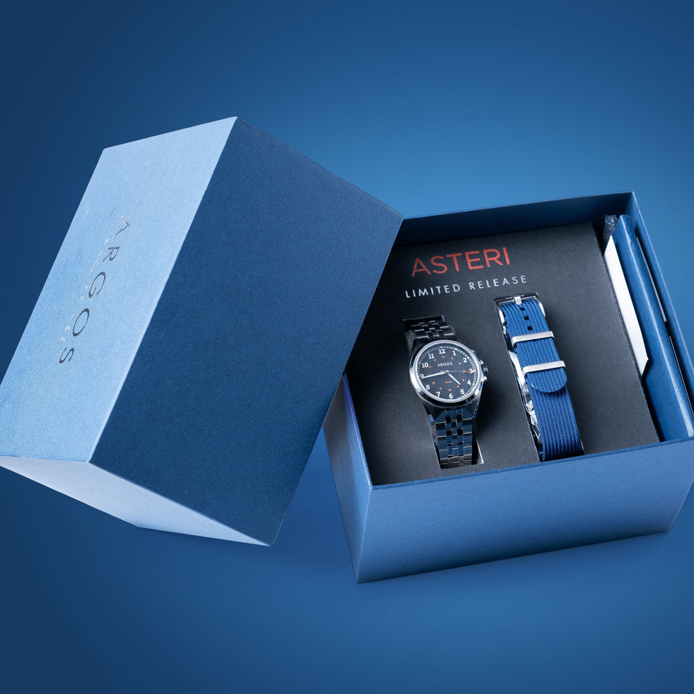 Box inclusions of Argos Watches Philippines, a Filipino watch brand